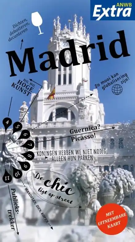 Direct Verzonden Reisgids ANWB extra Madrid | ANWB Media (9789018054670)