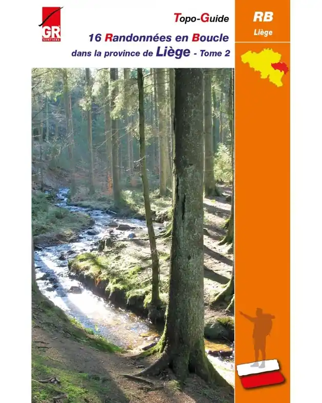 Reisgids Liège Tome 2 - 16 randonnées en boucle dans la province | Les Sentiers de Grande Randonnée (9782931078334) Hoge Kwaliteit