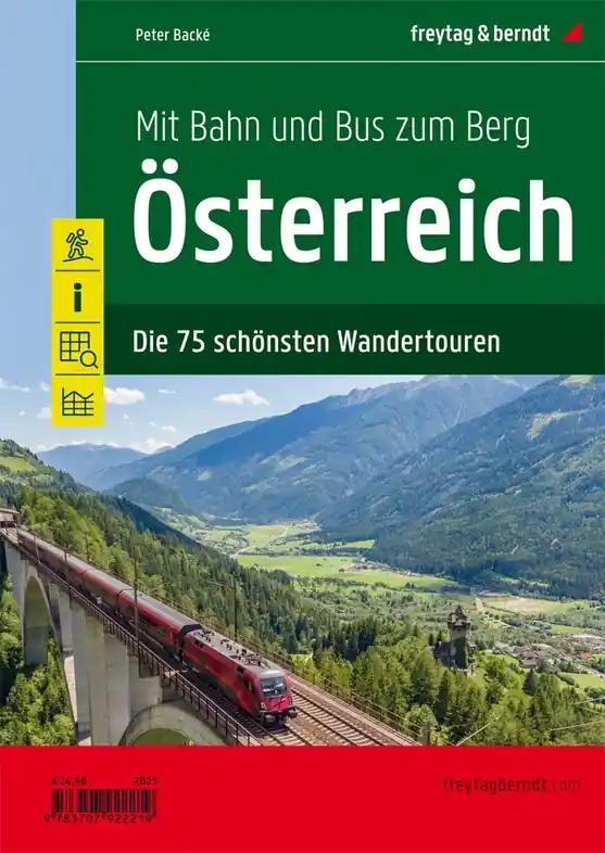 Wandelgids Osterreich mit Bahn und Bus zum Berg | Freytag & Berndt (9783707922219) Betaalbaar