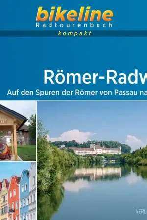 Actieprijs Fietsgids Bikeline Radtourenbuch kompakt Römer Radweg | Esterbauer (9783850008211)