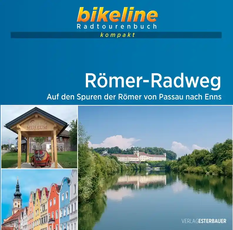 Actieprijs Fietsgids Bikeline Radtourenbuch kompakt Römer Radweg | Esterbauer (9783850008211)