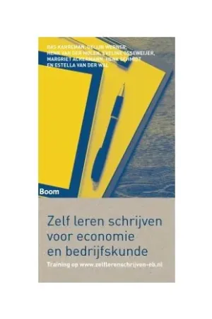 Aanbieding Zelf leren schrijven voor economie en bedrijfskunde