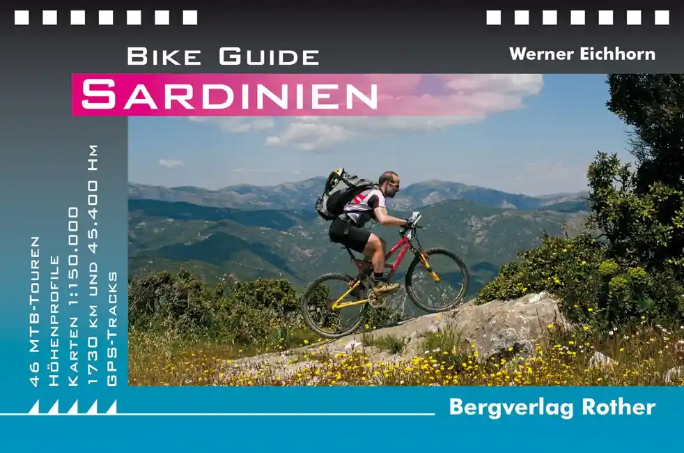 Mountainbikegids - Fietsgids Sardinien MTB gids - mountainbike Sardinie | Rother Bergverlag (9783763350216) Hoge Kwaliteit