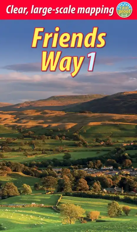 Actieprijs Wandelgids Friends Way 1 - George Fox's journey | Rucksack Readers (9781913817060)