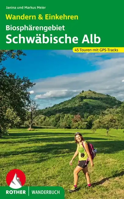 Gereduceerde Prijs Wandelgids Biosphärengebiet Schwäbische Alb | Rother Bergverlag (9783763331741)