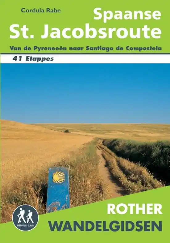 Wandelgids Spaanse St. Jacobsroute | Uitgeverij Elmar (9789038929323) Gereduceerde Prijs