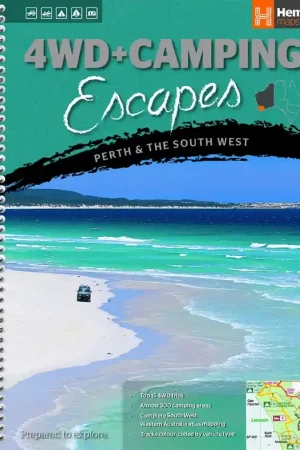 Wegenatlas - Campinggids 4WD + Camping Escapes - Perth & the South West | Hema Maps (9781865006215) Populair