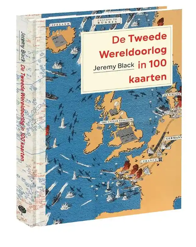 Veilige Betaling Historische Atlas De Tweede Wereldoorlog in 100 kaarten | Tree Books (9789083097640)