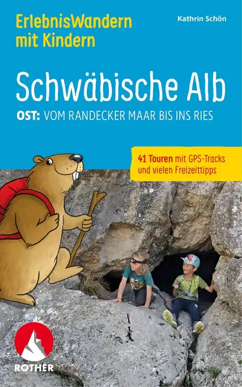 Meest Verkocht Wandelgids Schwäbische Alb Ost - Erlebniswandern mit Kindern | Rother Bergverlag (9783763333769)