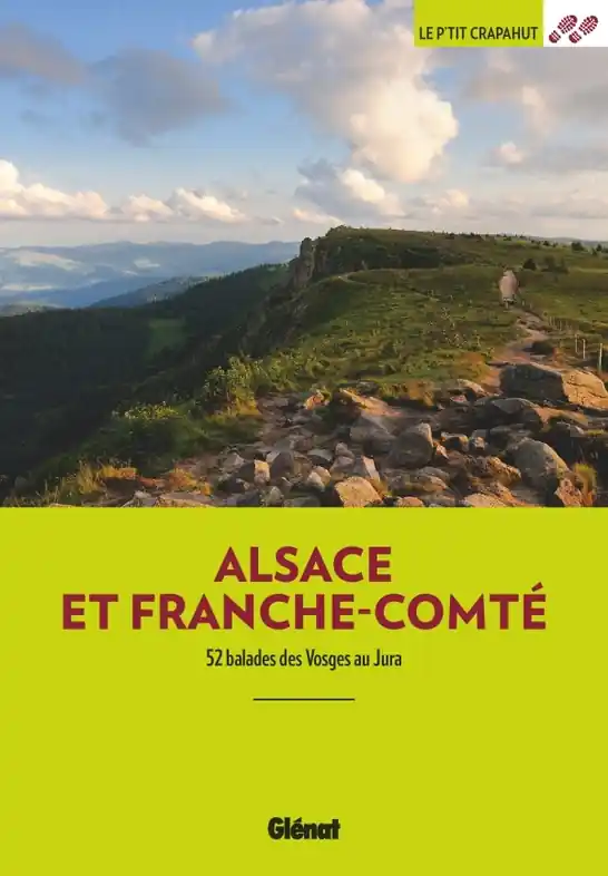 Wandelgids Alsace & Franche-Comté | Glenat (9782344047361) Hete Deal