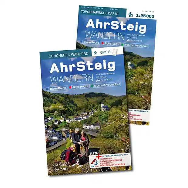 Wandelgids - Wandelkaart Ahrsteig - von Blankenheim bis Sinzig | IdeeMedia (9783934342644) Seizoensaanbieding