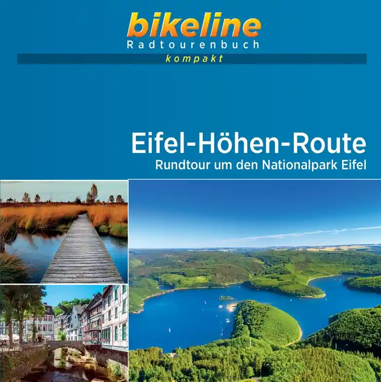 Fietsgids Bikeline Radtourenbuch kompakt Eifel-Höhen-Route | Esterbauer (9783850008495) Superprijs