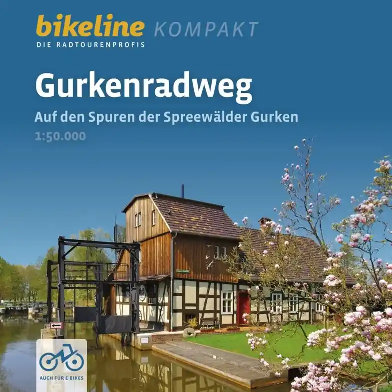 Fietsgids Bikeline Radtourenbuch kompakt Gurkenradweg | Esterbauer (9783711101747) Weekendaanbieding