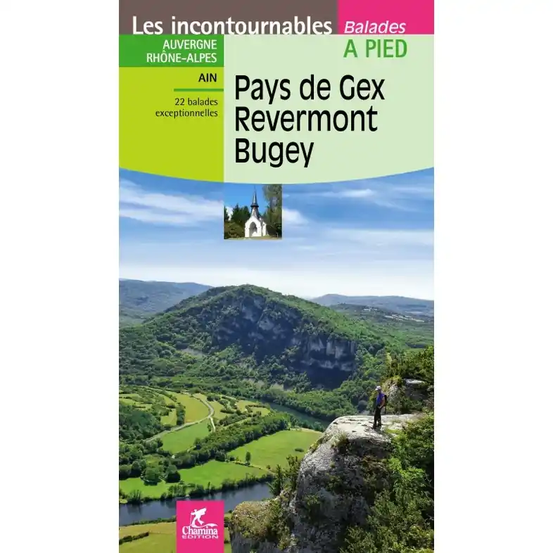Wandelgids Pays de Gex Revermont Bugey à pied | Chamina (9782844664174) Voordeelprijs