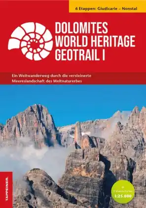 Wandelgids Dolomites World Heritage Geotrail 1 - Dolomieten | Tappeiner Verlag (9788870739695) Snelle Levering