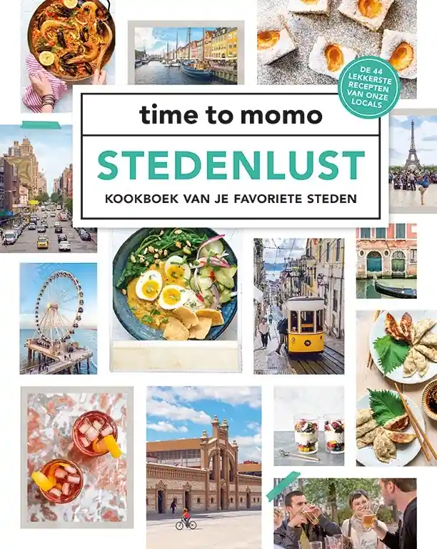 Kookboek Time to momo Stedenlust | Mo'Media | Momedia (9789493195134) Gratis Retour