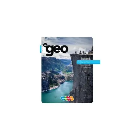 Aanbieding De geo 9e ed : 3 havo/vwo : Lesboek