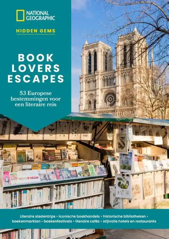 Reisinspiratieboek Hidden Gems Book Lovers Escapes - 53 Europese bestemmingen voor een literaire reis | Kosmos Uitgevers (9789043939041) Lage Kosten