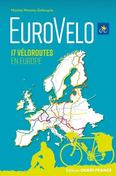 Superprijs Fietsgids EuroVélo - 17 véloroutes en Europe | Editions Ouest-France (9782737388545)
