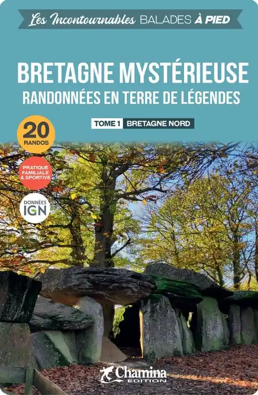 Wandelgids Bretagne mystérieuse Tome 1 à pied Bretagne Nord | Chamina (9782844666260) Aanbieding