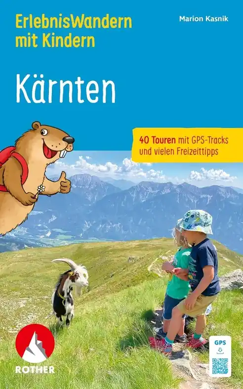 Wandelgids Kärnten Erlebniswandern mit Kindern | Rother Bergverlag (9783763334810) Gratis Retour