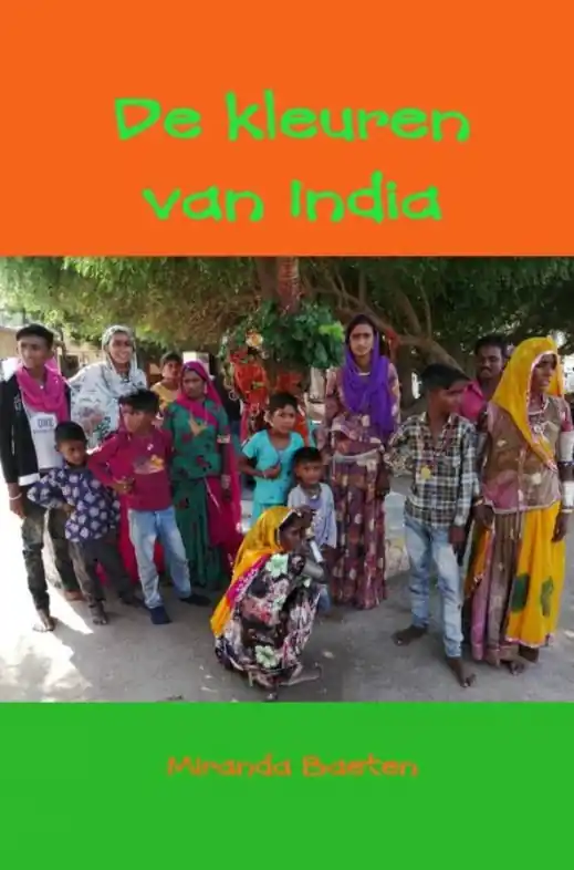 Reisverhaal De kleuren van India | Miranda Baeten (9789402199154) Dagaanbieding