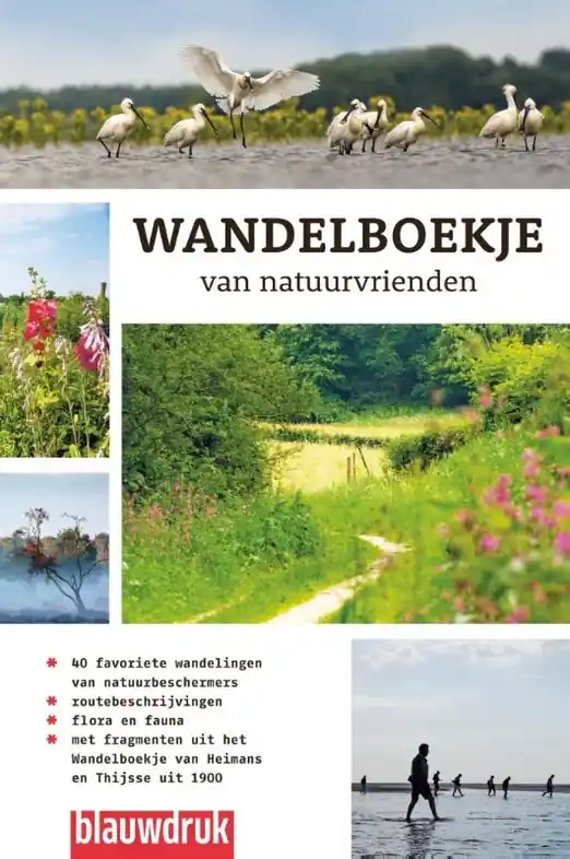 Wandelgids Wandelboekje van natuurvrienden | Uitgeverij Blauwdruk (9789075271973) Op = Op