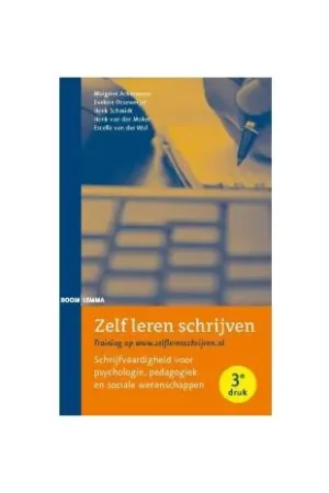 Zelf leren schrijven : schrijfvaardigheid voor psychologie, pedagogiek en sociale wetenschappen Tijdelijk Beschikbaar