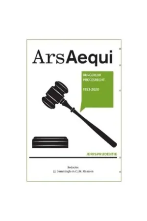 Aanbieding Jurisprudentie Burgerlijk procesrecht 1983-2020