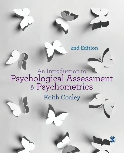 Lage Kosten An Introduction to Psychological Assessment and Psychometrics