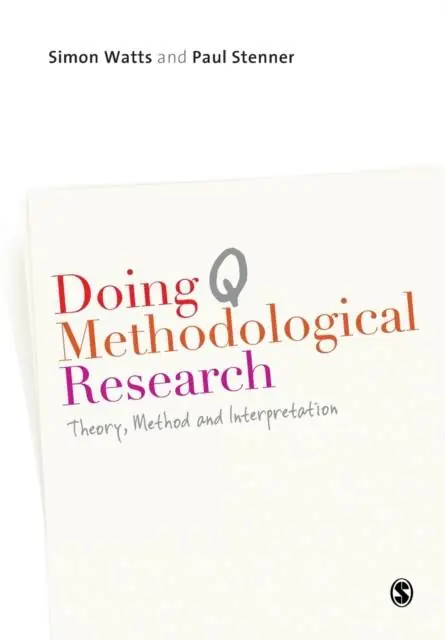 Direct Verzonden Doing Q Methodological Research
