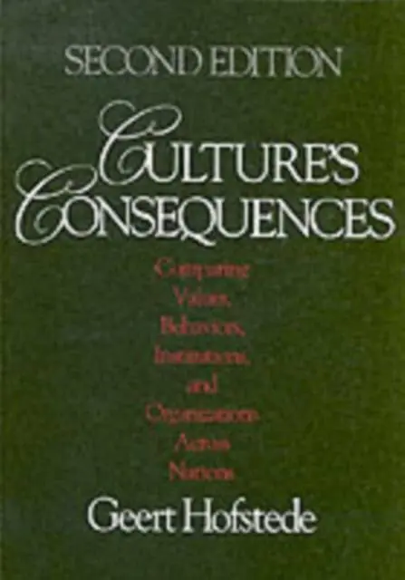 Culture's Consequences Exclusieve Aanbieding