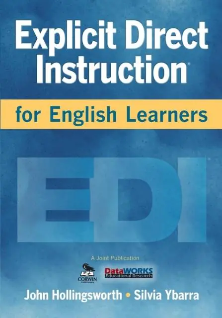 Explicit Direct Instruction for English Learners Beperkte Voorraad