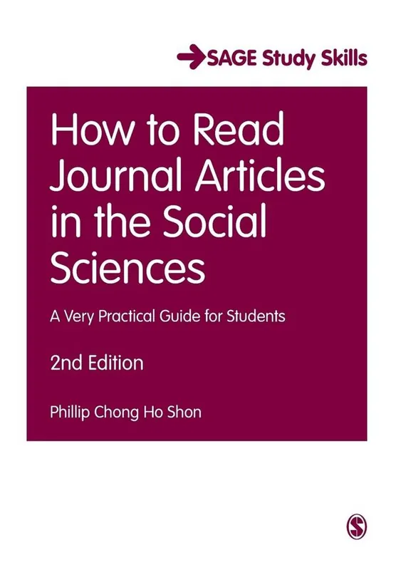 Koop Online How to Read Journal Articles in the Social Sciences