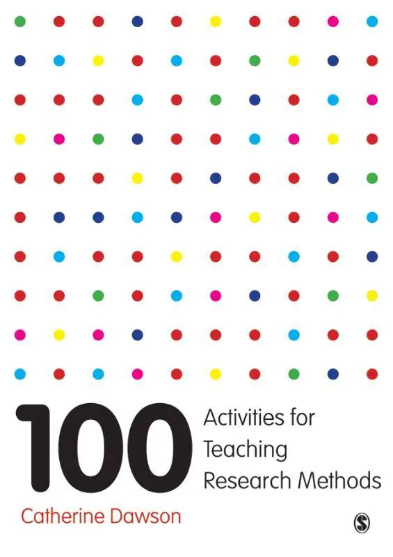 Exclusieve Aanbieding 100 Activities for Teaching Research Methods