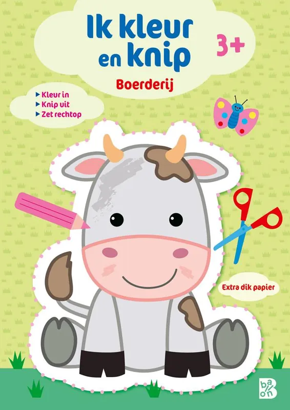 Ik kleur en knip: Boerderij / Druk 1 Goedkoop