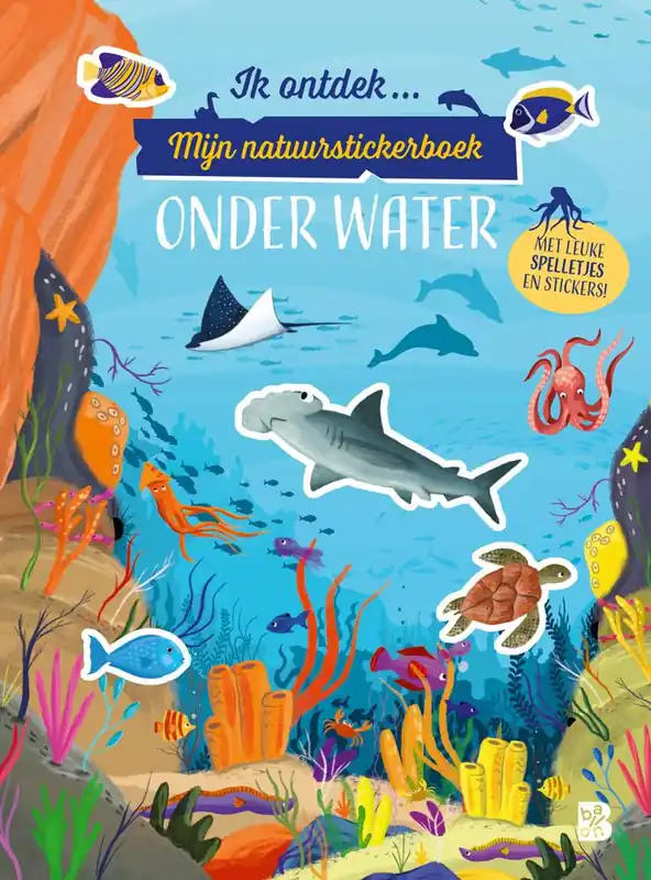 Weekendaanbieding Ik ontdek: Mijn natuurstickerboek: Onder water / Druk 1
