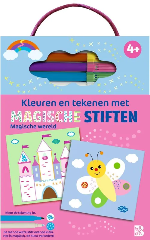 Kleuren en tekenen met magische stiften: Magische wereld / Druk 1 Betrouwbaar