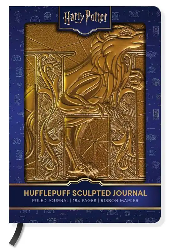 Gratis Retour Harry Potter Sculpted Journal: Hufflepuff