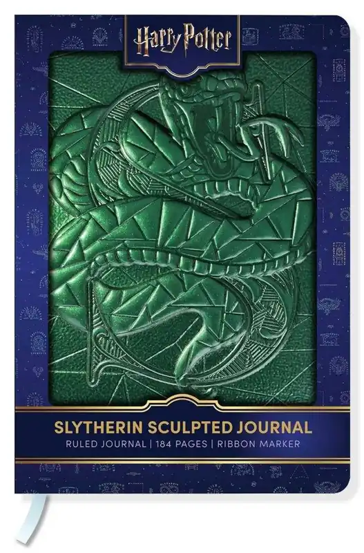 Dagaanbieding Harry Potter Sculpted Journal: Slytherin