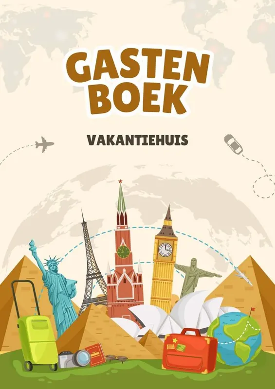 Laatste Versie Gastenboek Vakantiehuis / Druk 1