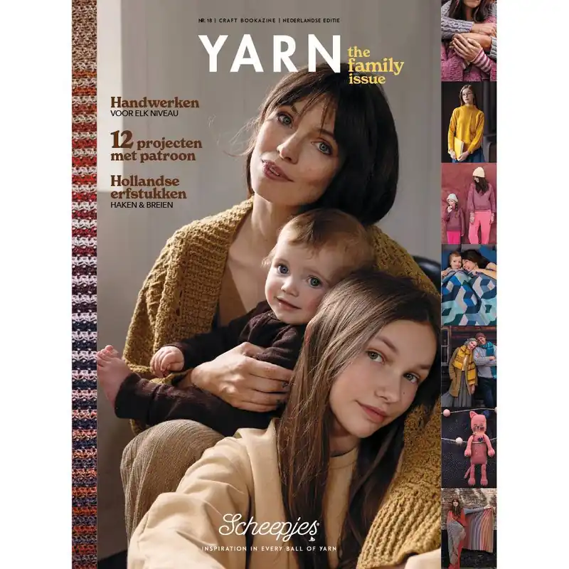 Speciale Aanbieding Scheepjes YARN Bookazine 18 - The Family Issue / Druk 1