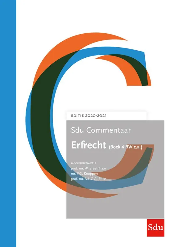 Nu Kopen Sdu Commentaar Erfrecht (Boek 4 BW c.a.) 2020-2021 / Druk 1