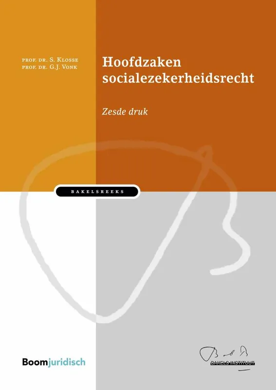 Hoofdzaken socialezekerheidsrecht / Druk 6 Speciale Aanbieding
