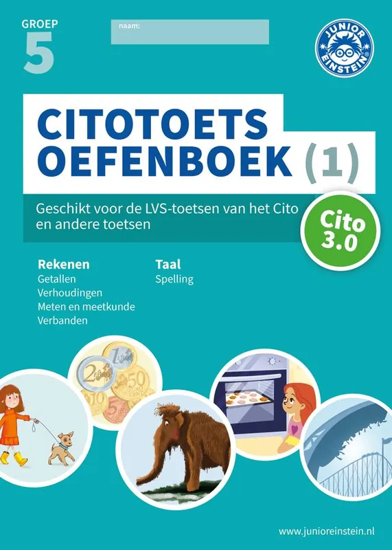 Bestel Nu Citotoets Oefenboek deel 1 groep 5 / Druk 1