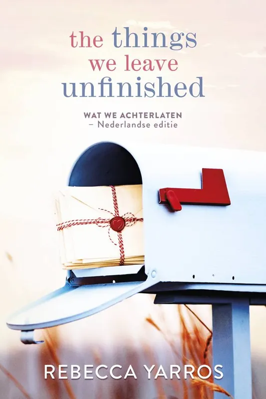The things we leave unfinished / Druk 3 Meest Verkocht