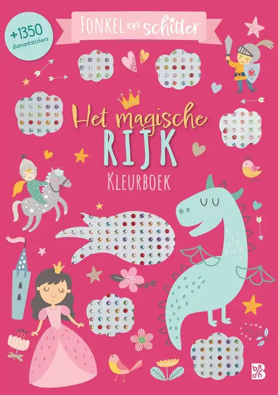 Tijdelijk Beschikbaar Het magische rijk kleurboek / Druk 1