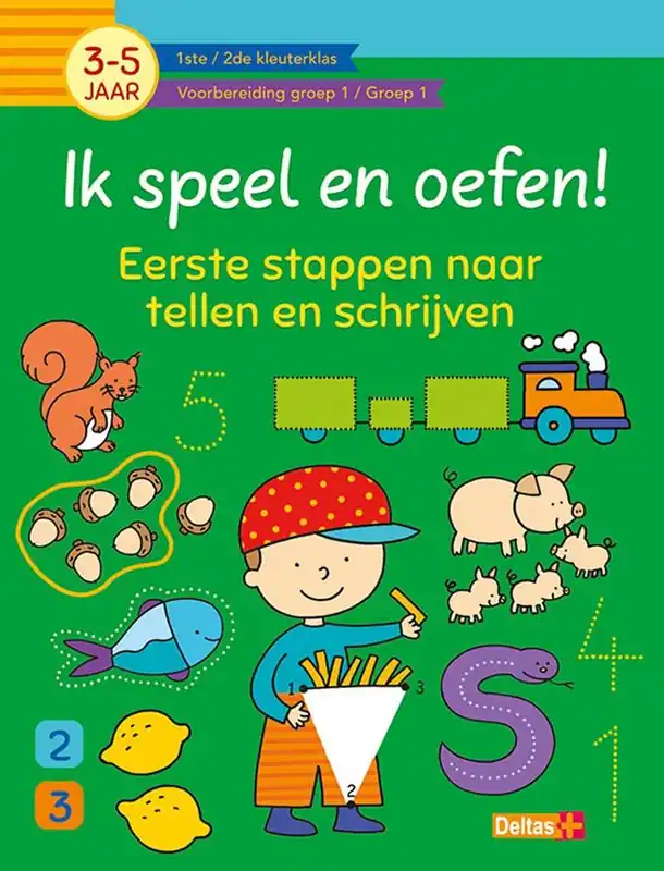 Shop Nu Ik speel en oefen! Eerste stappen naar tellen en schrijven (3-5j.) / Druk 1