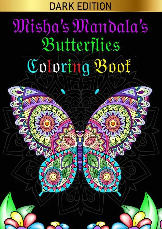 Rechtstreeks Van De Fabrikant Misha's mandala's: Butterflies / 1st Edition