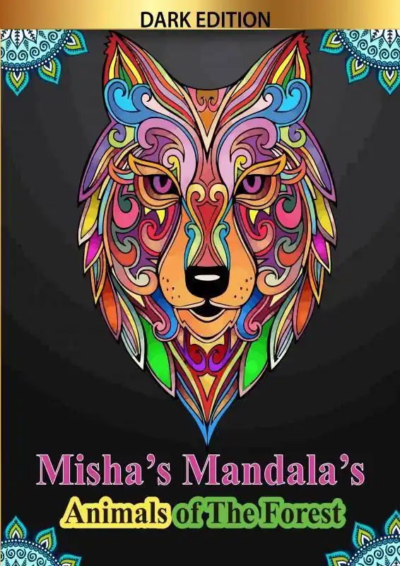 Fabrieksprijs Misha's mandala's: Animals of the forest / 1st Edition